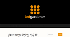 Desktop Screenshot of ledgardener.com
